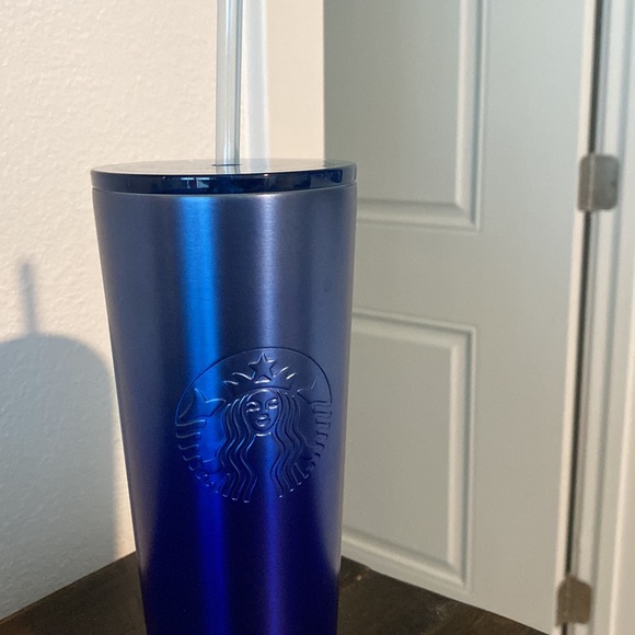 Ombré Blue 16oz Starbucks Cup - Picture 2 of 4